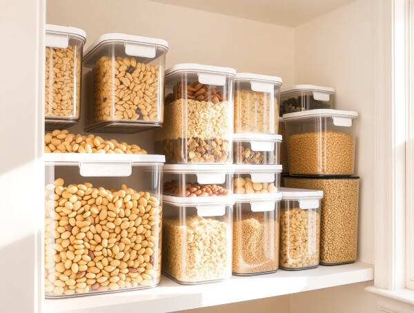 Clear Storage Bins