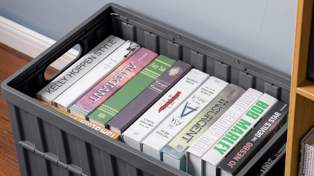 collapsible storage bins
